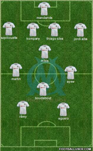 Olympique de Marseille Formation 2012
