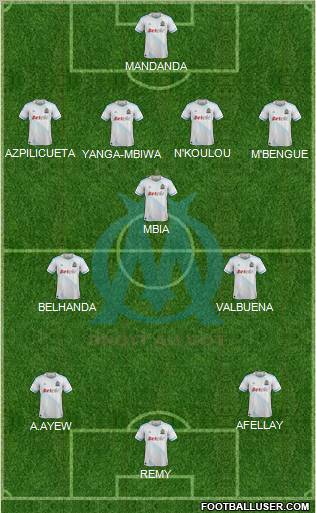 Olympique de Marseille Formation 2012