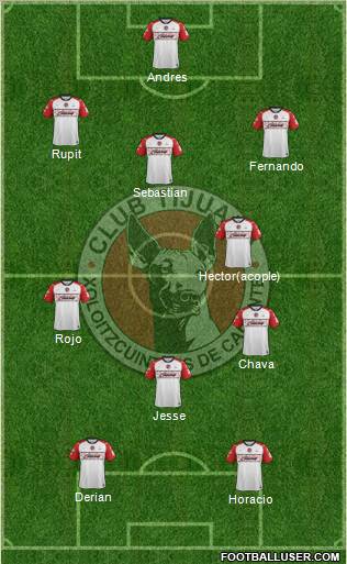 Xoloitzcuintles de Tijuana Formation 2012