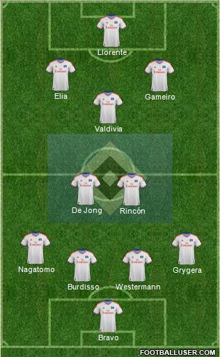 Hamburger SV Formation 2012