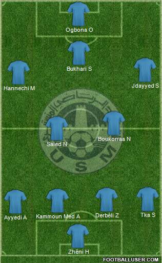 Union Sportive Monastirienne Formation 2012