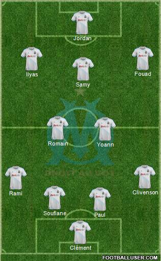 Olympique de Marseille Formation 2012