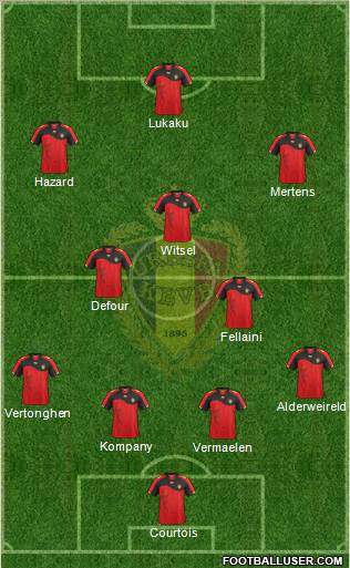 Belgium Formation 2012