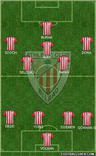 Athletic Club Formation 2012