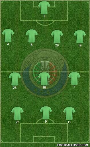 CD Audax Italiano de La Florida S.A.D.P. Formation 2012