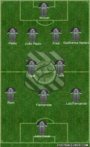 Figueirense FC Formation 2012