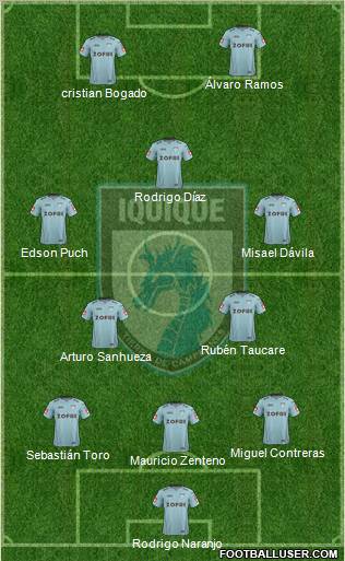 CD Municipal Iquique S.A.D.P. Formation 2012