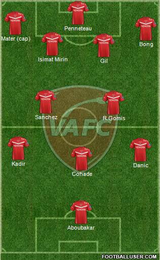 Valenciennes Football Club Formation 2012
