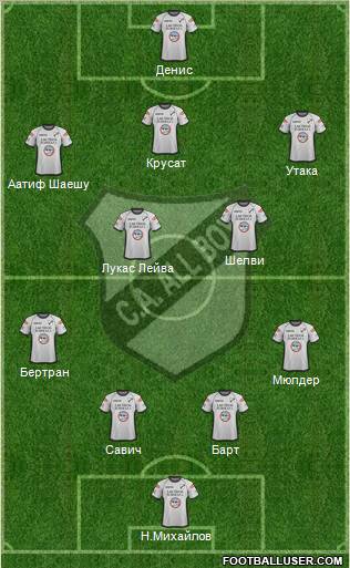 All Boys Formation 2012
