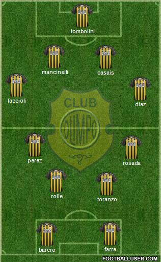 Olimpo de Bahía Blanca Formation 2012
