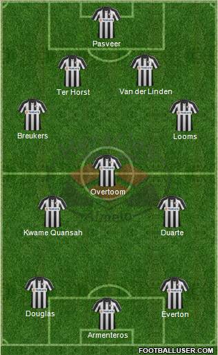 Heracles Almelo Formation 2012