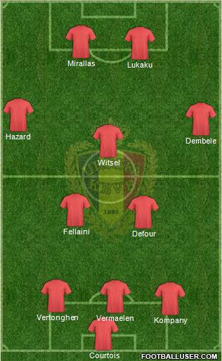 Belgium Formation 2012