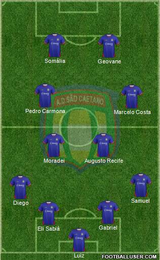 AD São Caetano Formation 2012