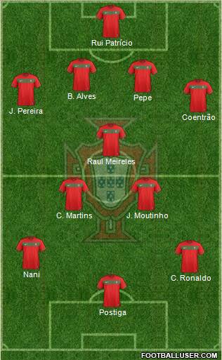 Portugal Formation 2012