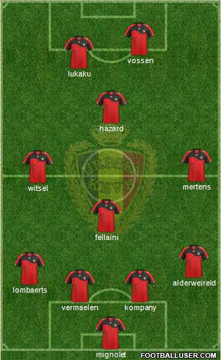 Belgium Formation 2012