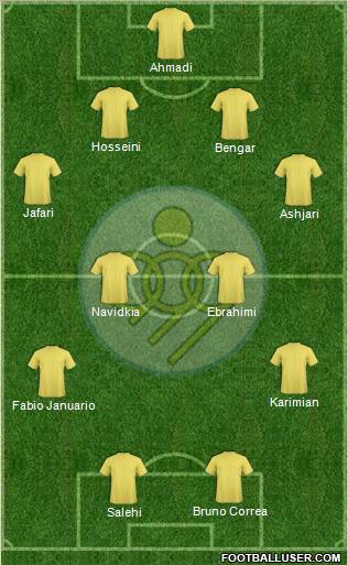 Sepahan Esfahan Formation 2012