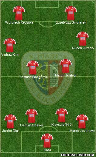 Piast Gliwice Formation 2012