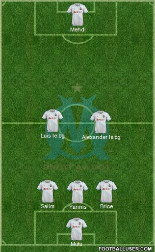 Olympique de Marseille Formation 2012