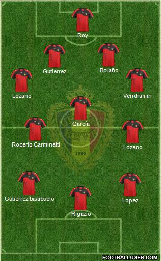 Belgium Formation 2012