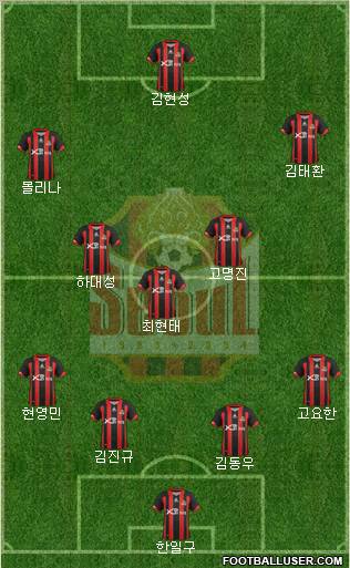 FC Seoul Formation 2012