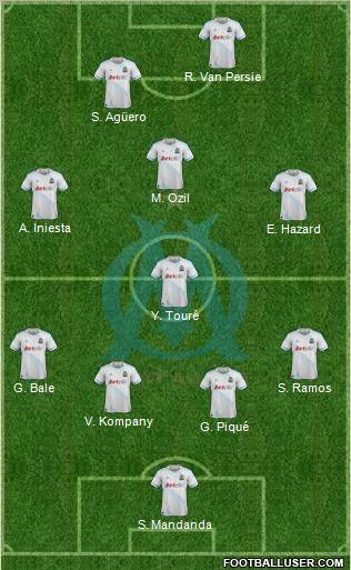 Olympique de Marseille Formation 2012