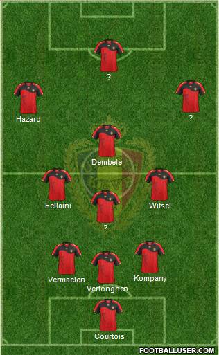 Belgium Formation 2012