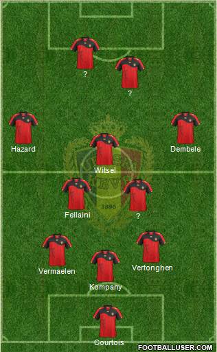 Belgium Formation 2012