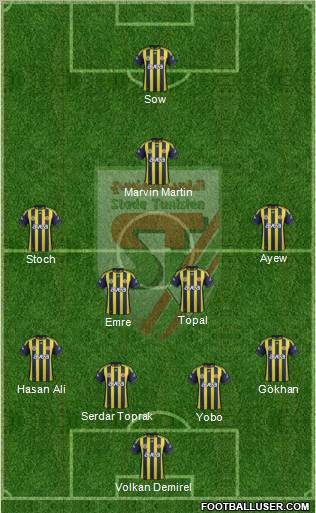 Stade Tunisien Formation 2012