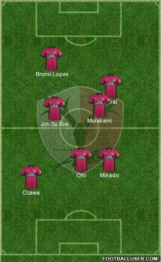 Kashima Antlers Formation 2012