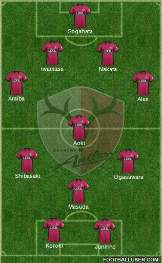Kashima Antlers Formation 2012