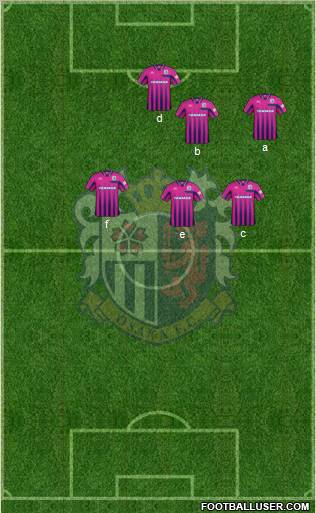 Cerezo Osaka football formation