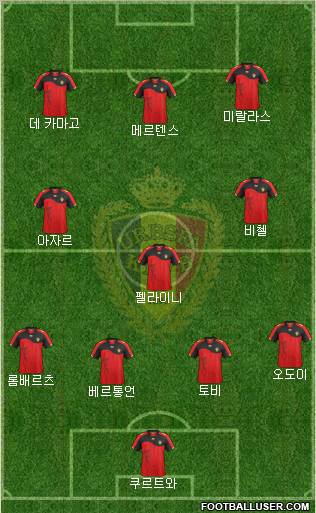 Belgium Formation 2012