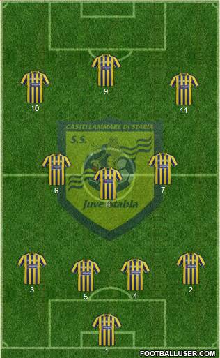 Juve Stabia Formation 2012