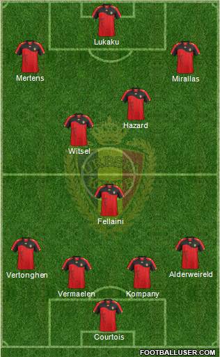 Belgium Formation 2012