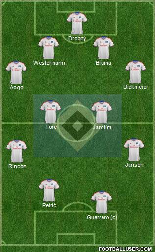 Hamburger SV Formation 2012
