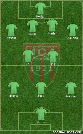 Mouloudia Club d'Alger Formation 2012