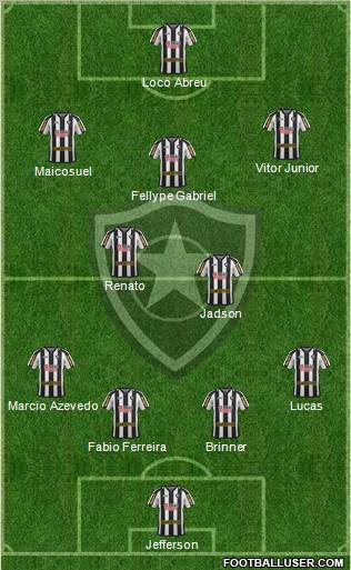 Botafogo FR Formation 2012