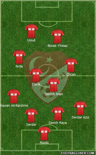 Turkey Formation 2012