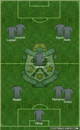 Jubilo Iwata Formation 2012