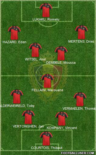 Belgium Formation 2012