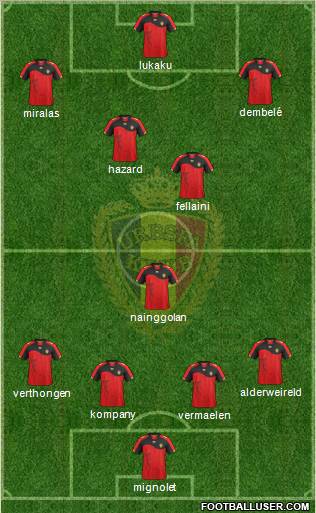 Belgium Formation 2012