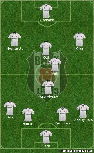 Besiktas JK Formation 2012