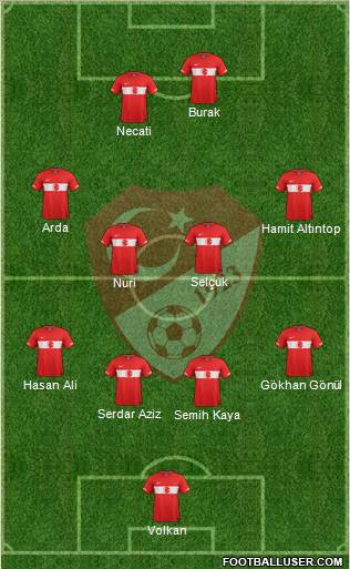 Turkey Formation 2012