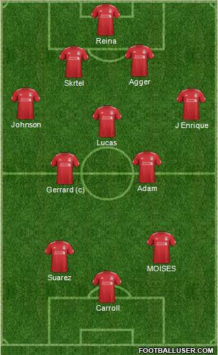 Liverpool Formation 2012