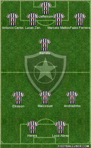 Botafogo FR Formation 2012