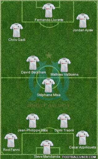 Olympique de Marseille Formation 2012