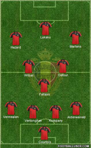 Belgium Formation 2012