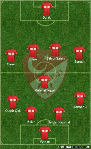Turkey Formation 2012