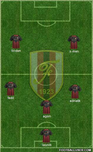 KS Flamurtari Vlorë Formation 2012
