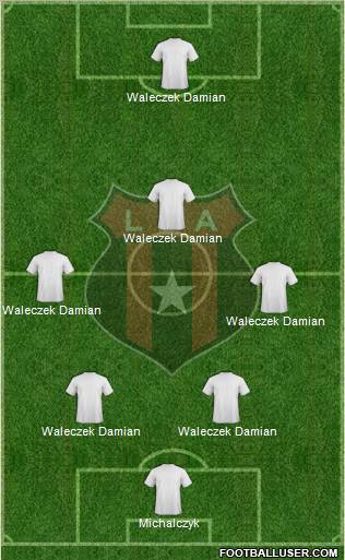 Liga Deportiva Alajuelense football formation